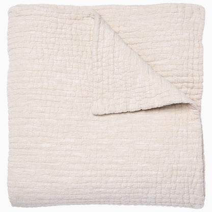 Vivada Sand Woven Quilt - Size Twin