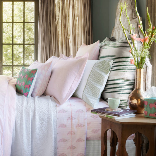 Cinde Cuff Sage Organic Sheet Cases (Set of 2) - Size Standard Cases