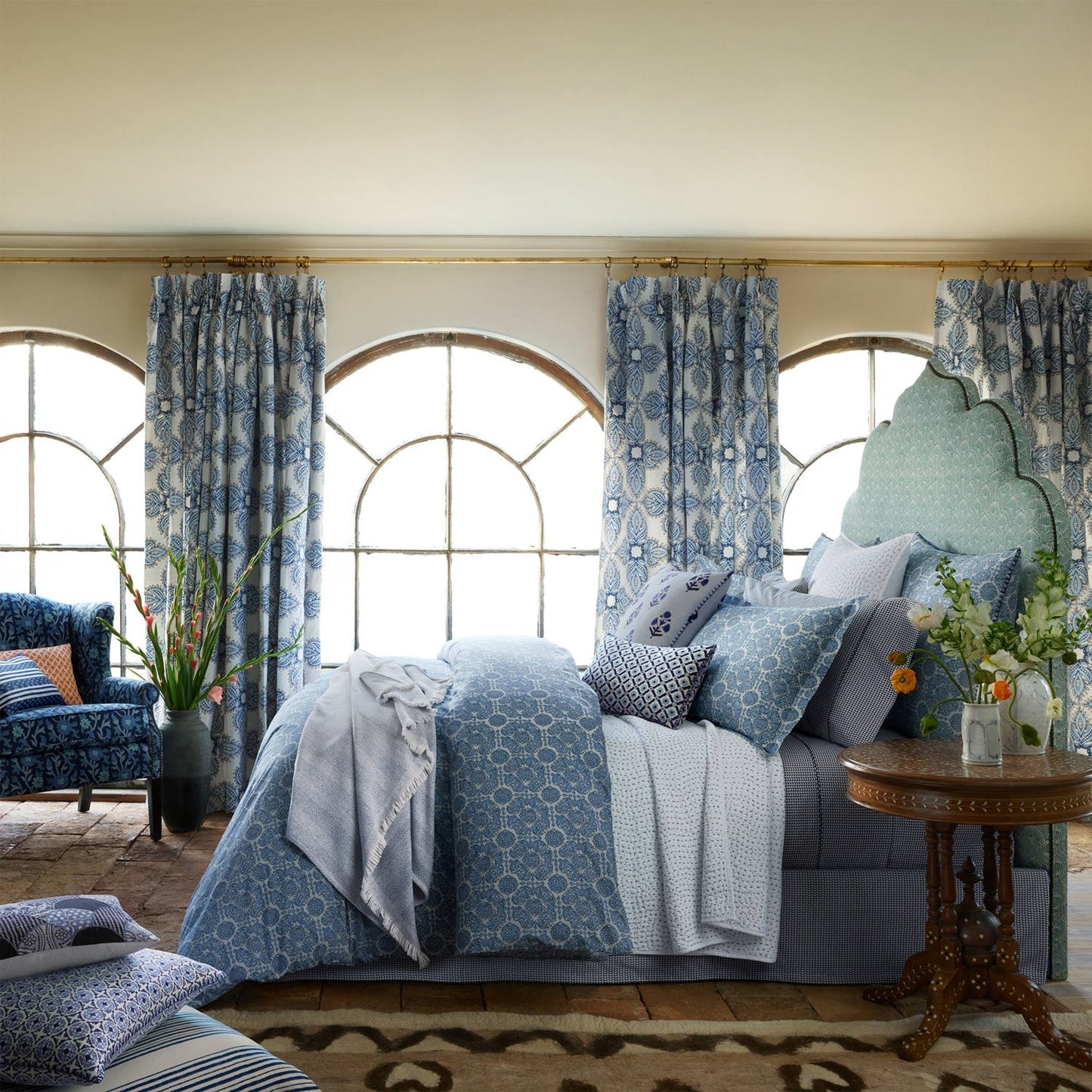 Sahil Indigo Organic Duvet - Size Twin / Twin XL