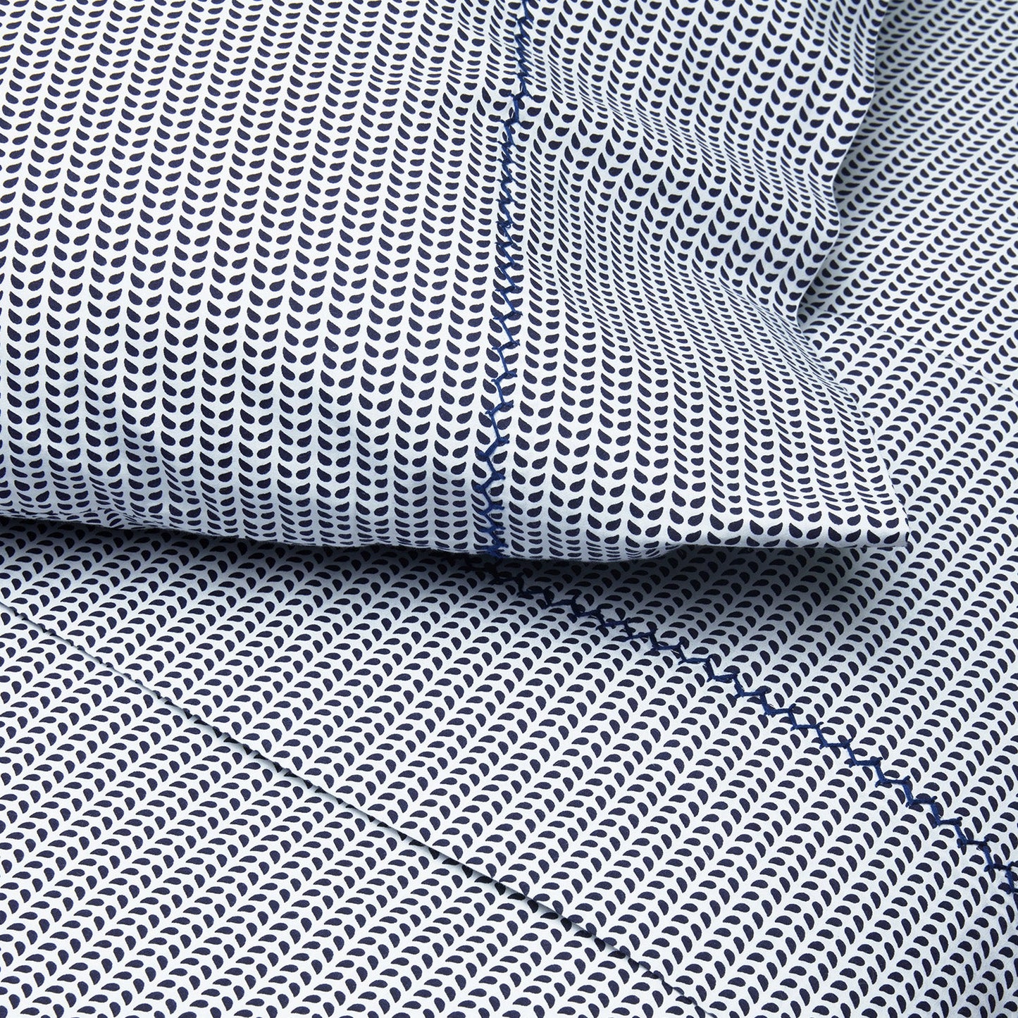 Cinde Indigo Organic Sheet Set - Size Twin / Twin XL