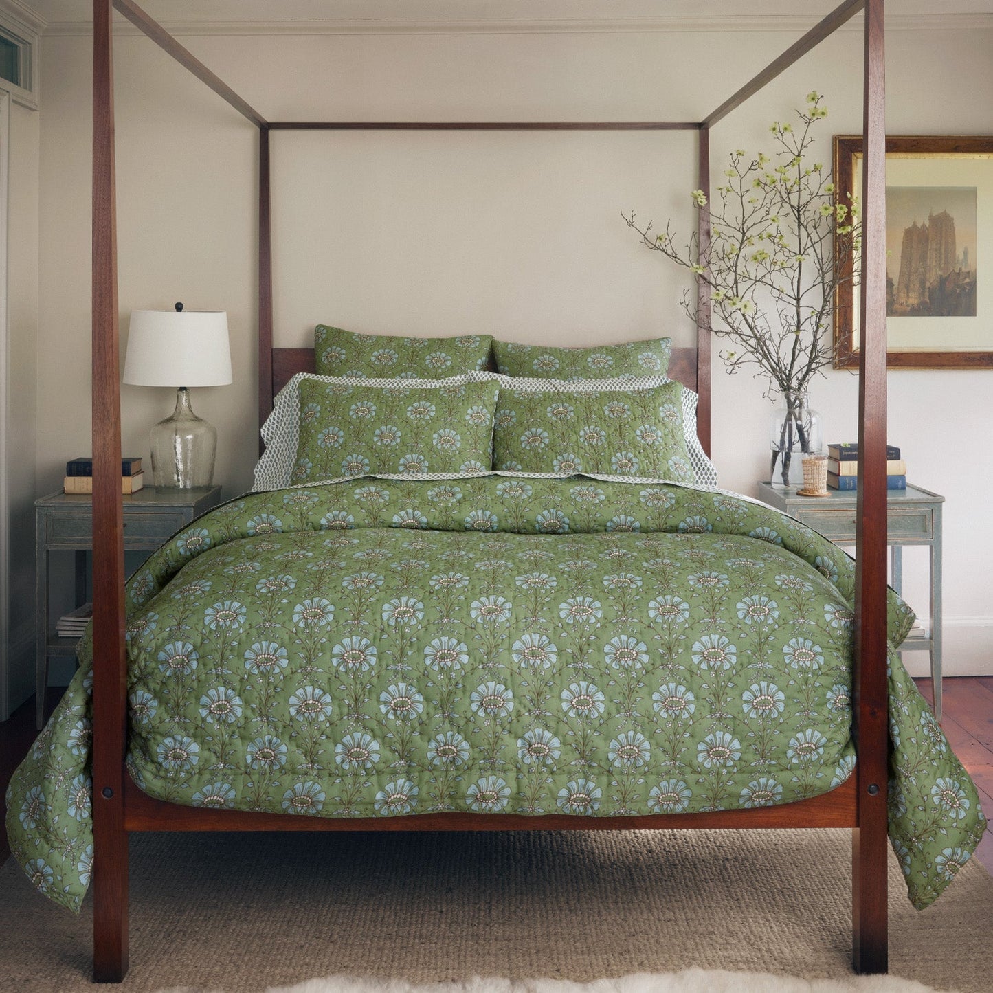 Jeeva Sage Sham - Size Standard