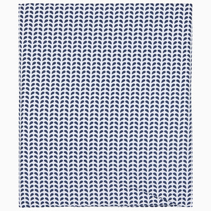 Cinde Indigo Organic Bed Skirt - Size Twin / Twin XL