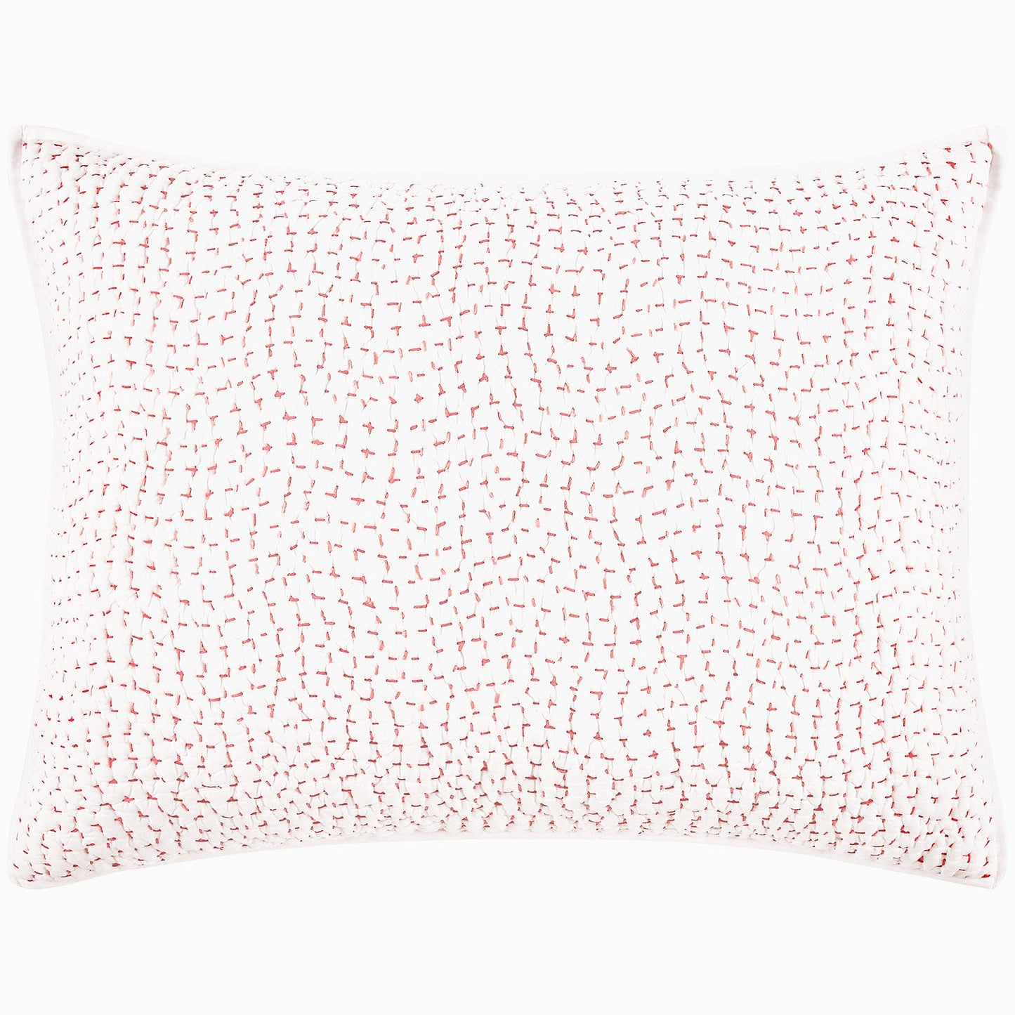 Organic Hand Stitched Lotus Sham - Size Standard