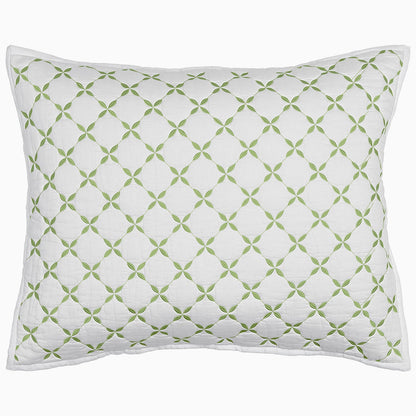 Layla Leaf Sham - Size Standard