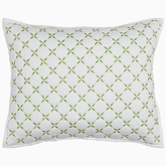 Layla Leaf Sham - Size Standard