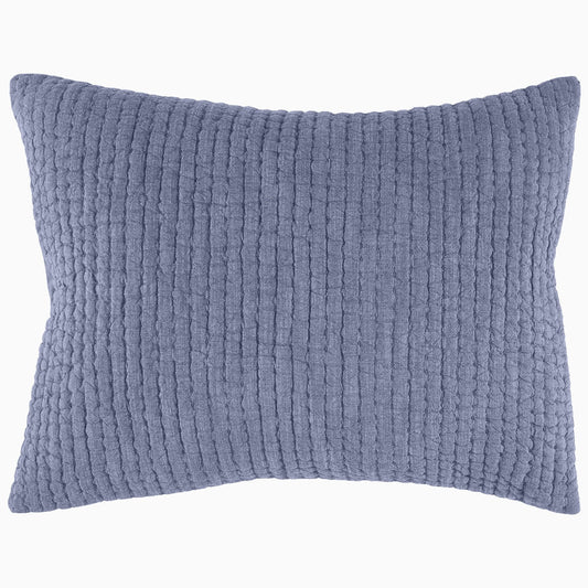 Vivada Indigo Woven Sham - Size Standard