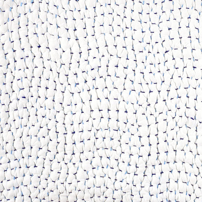 Organic Hand Stitched Light Indigo Quilt - Size Twin / Twin XL