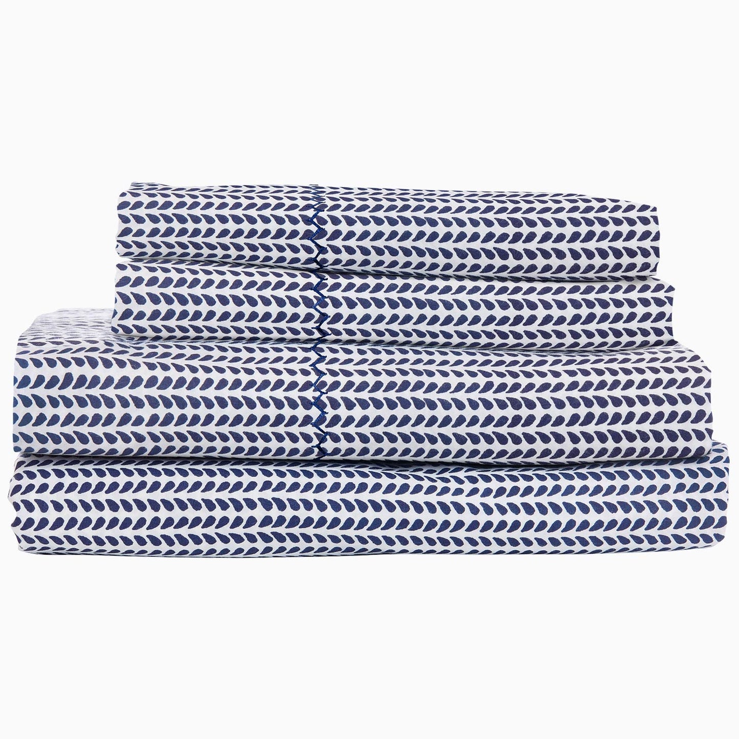 Cinde Indigo Organic Sheet Set - Size Twin / Twin XL