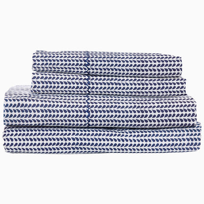 Cinde Indigo Organic Sheet Set - Size Twin / Twin XL