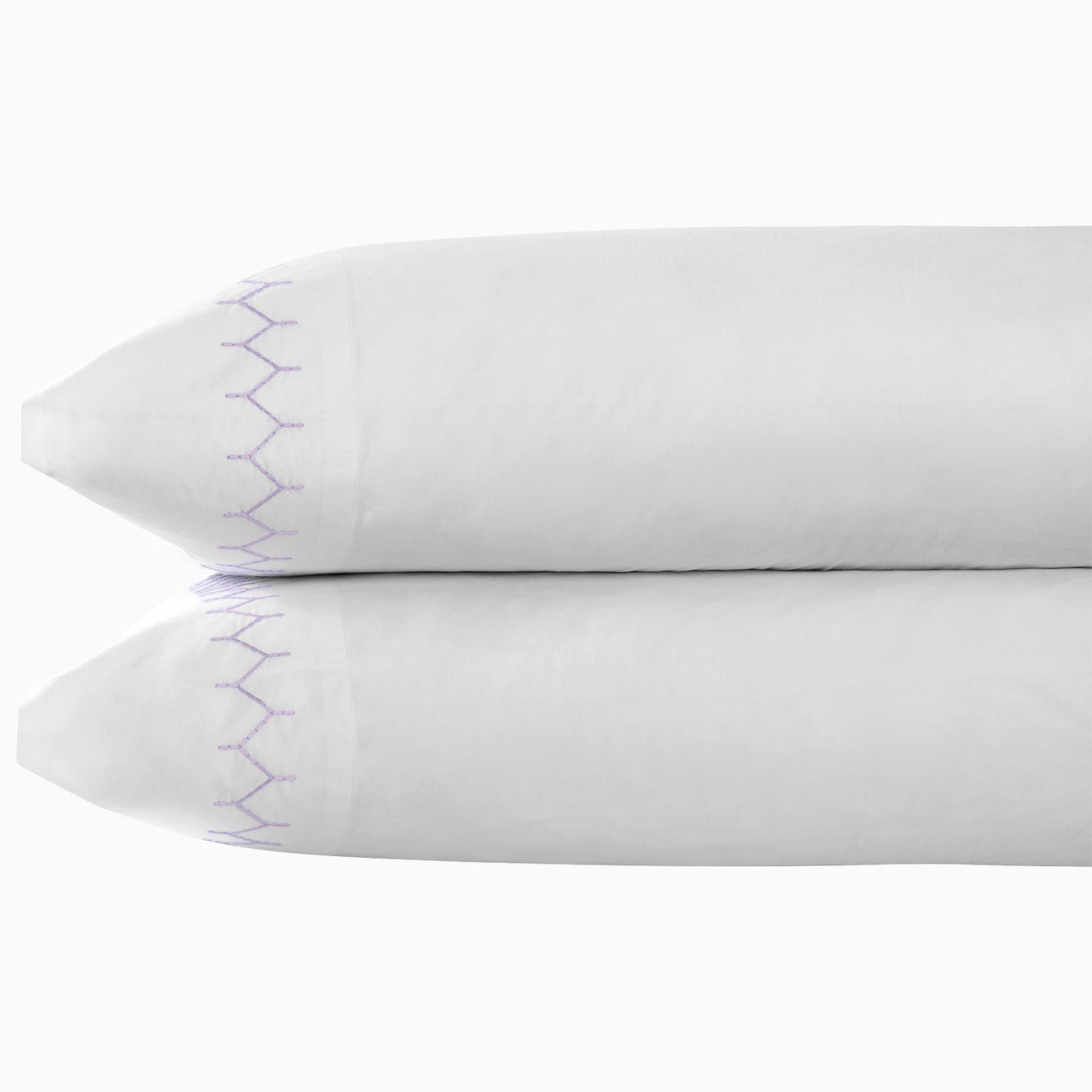 Stitched Lavender Organic Sheet Set - Size Twin / Twin XL Sheet Set