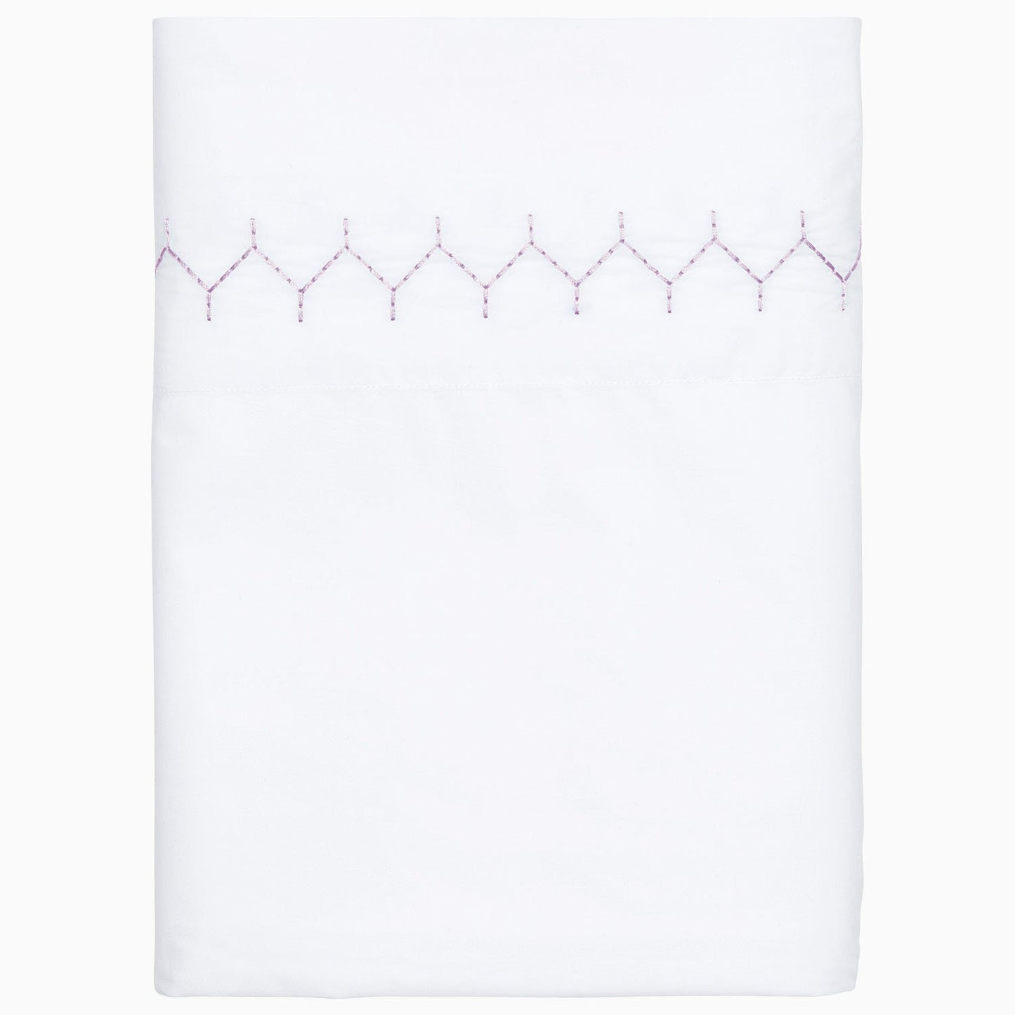 Stitched Lavender Organic Sheet Set - Size Twin / Twin XL Sheet Set