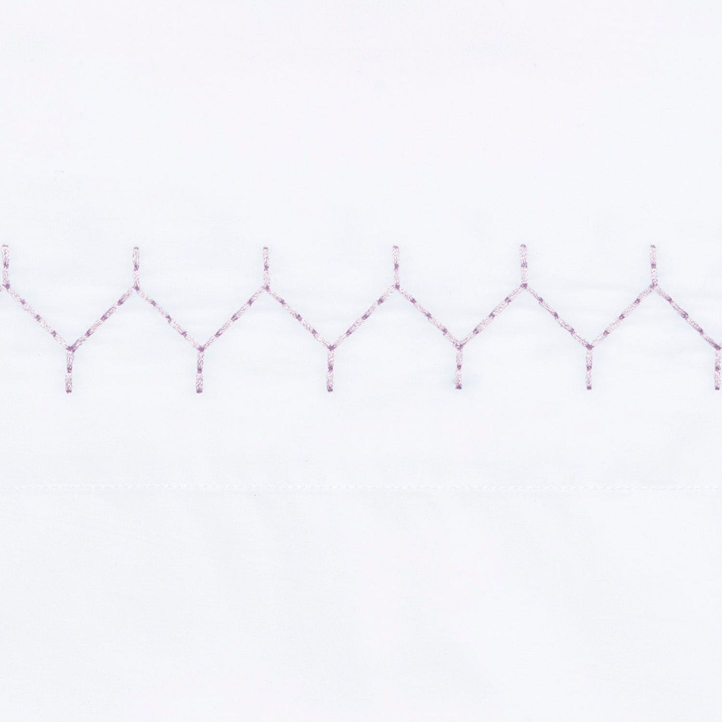 Stitched Lavender Organic Sheet Set - Size Twin / Twin XL Sheet Set