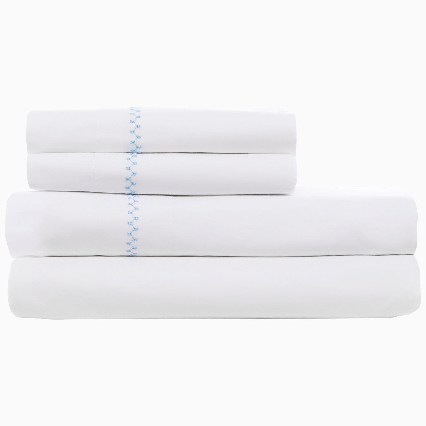 Anketi Light Indigo Organic Sheet Set - Size Twin / Twin XL