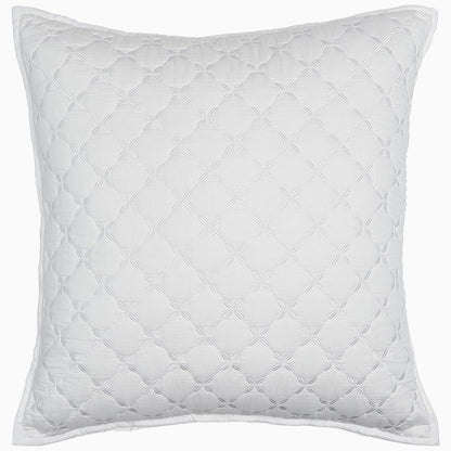 Layla White Sham - Size Standard