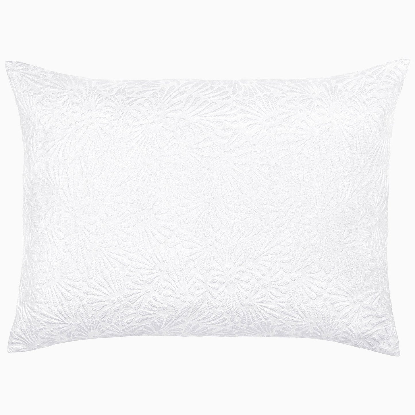 Meera White Sham - Size Standard