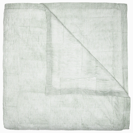 Nandi Sage Quilt - Size Twin / Twin XL