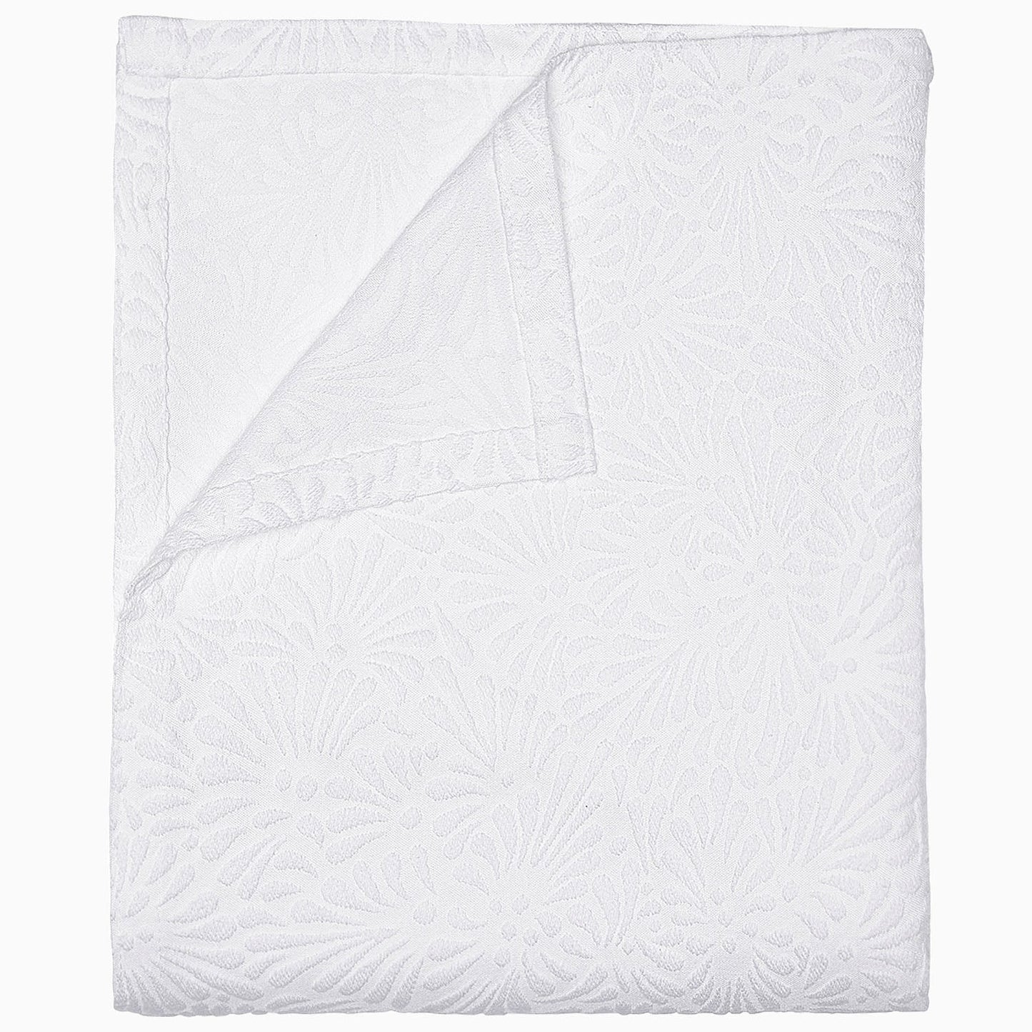 Meera White Coverlet - Size Twin / Twin XL